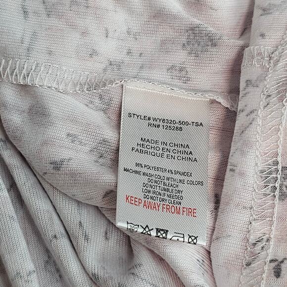 Tahari Intimates & Sleepwear‎ Womens Medium White Floral Pajama Top Classiccore - Picture 4 of 6